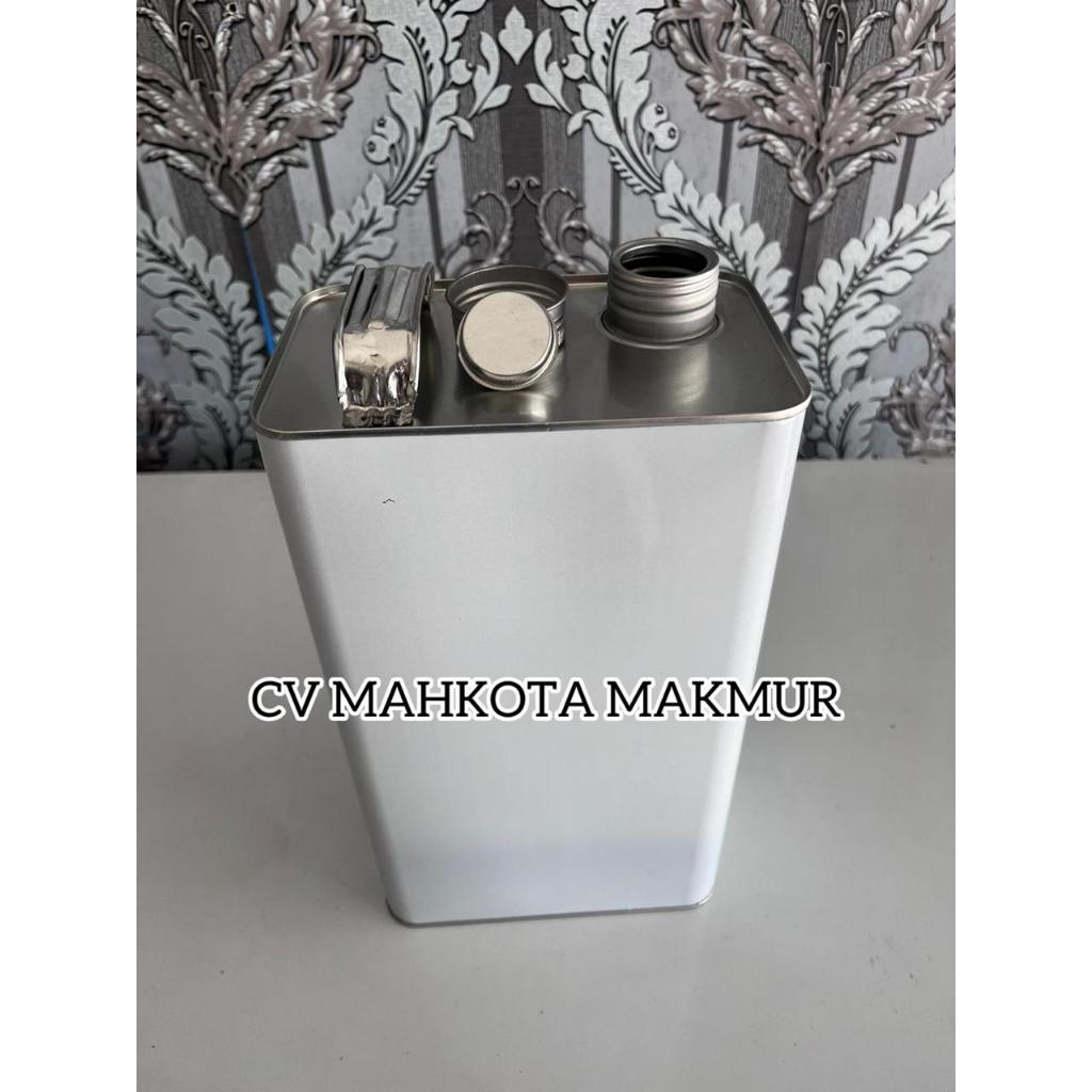 KALENG 5L WADAH SAMPLE BBM CAT PUTIH BARU