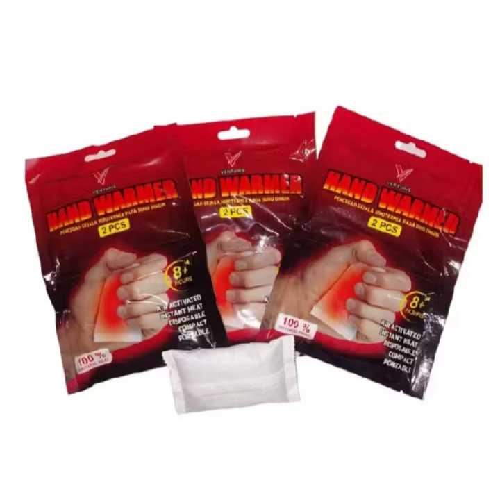 Penghangat Tangan Hotpack HANDWARMER Putih 13x9.5cm, Hangat Hingga 20 Jam