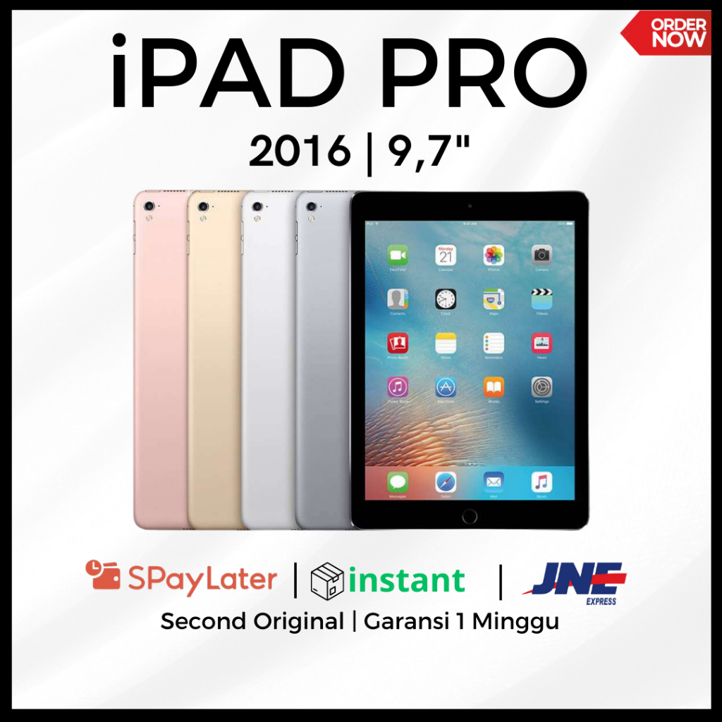 iPad Pro 2016 9,7inci 32GB Wifi Only Second Original