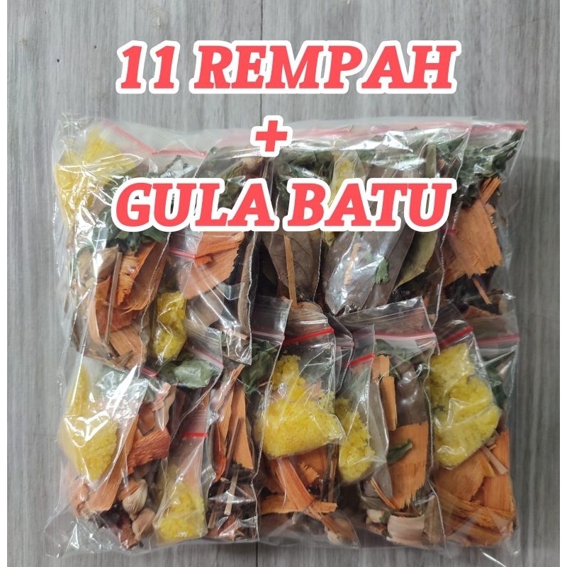 

BIG PROMO!wedang uwuh komplit satu pak isi 10bungkus + gula batu menyehatkan