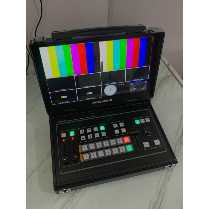 AVMATRIX PVS0613U Video Switcher 6 Channel