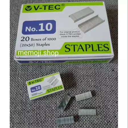 

Staples Anak Hekter V-TEC No.10 (20pak)
