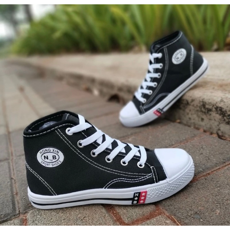 Sepatu Sekolah Anak Laki Laki Sepatu Anak Sekolah NB Tinggi Sepatu Sekolah Anak SD SMP