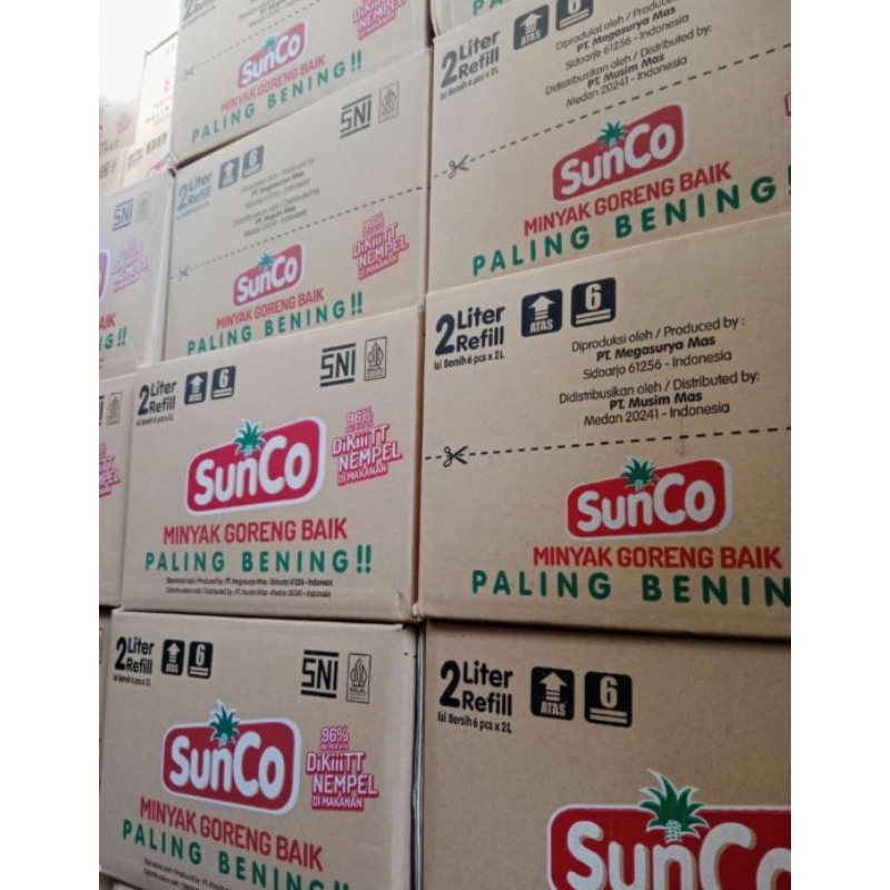 

MINYAK SUNCO 2liter 1 karton dan sembako lainnya