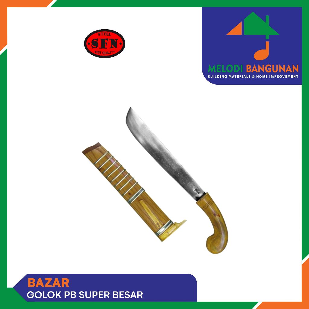 Bazar - Pisau Golok Sembelih Potong Daging Hewan Kurban Sapi Kambing Xxl