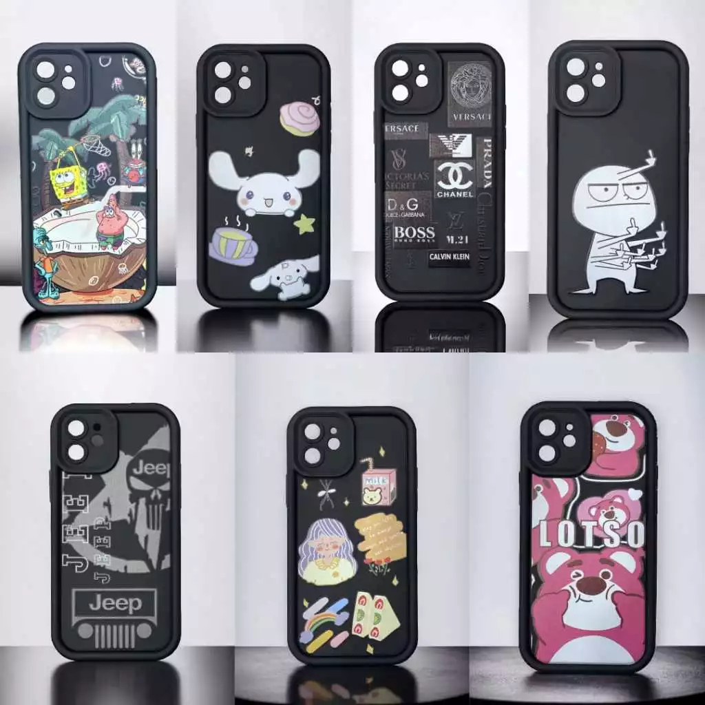 [ VIVO Y91 / Y91C / Y93 / Y95 ] CASE SILICONE SOFT CASE KARET LUCU MOTIF CASING CORAK GAMBAR SPONGEB