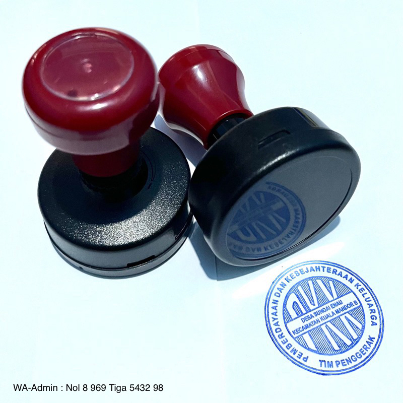

Stempel Flash Cap Otomatis Bentuk Lingkaran Bulat