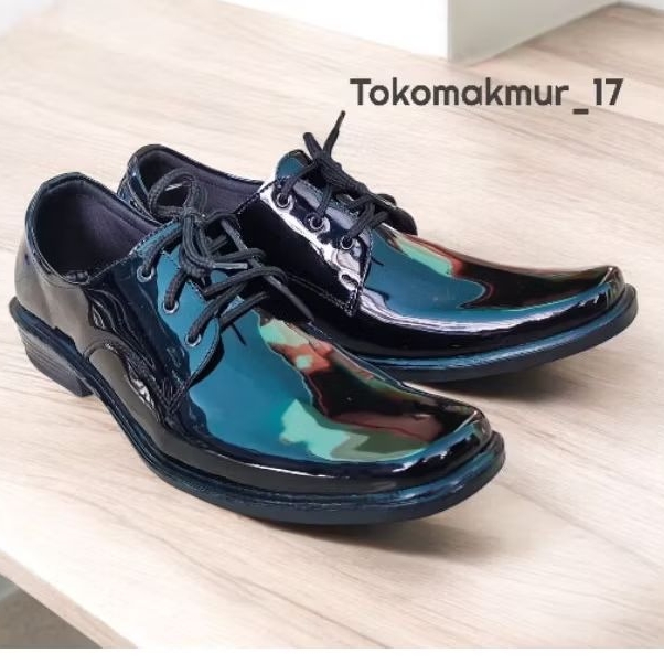 Sepatu Fantofel Kantor Pria Talian Mengkilap Casual Murah pantofel pantopel