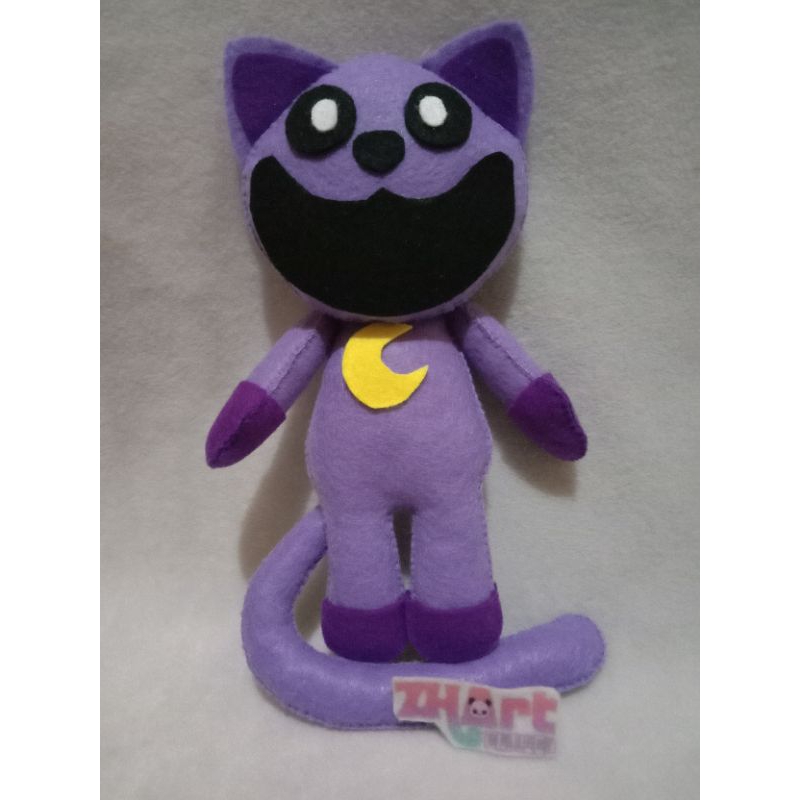 cat nap smilling critters poppy playtime doll Felt boneka flanel