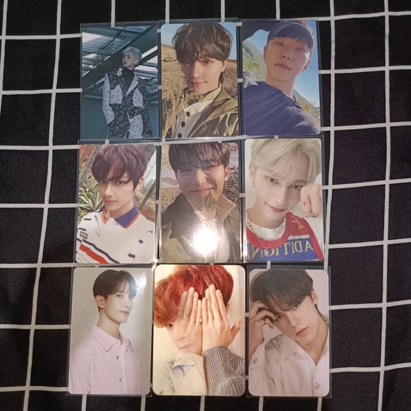 Photocard Seventeen Mingyu Mbek Path Face The Sun FTS Jun Hoshi DK Vernon Dino