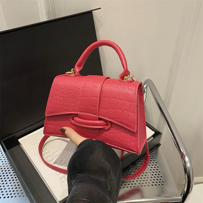 Gurls-Tas Selempang Wanita Shoulder Bag Casual Korea Style Medium Retro Bag Tas Import Medium Muat H