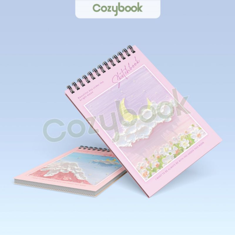 

Sketchbook Bookpaper terbaru ukuran a6 jilid spiral buku gambar tebal