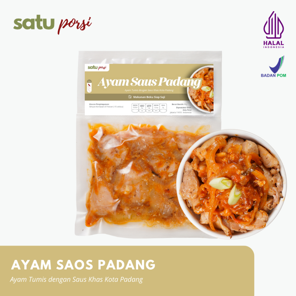 

Satu Porsi Ayam Saus Padang