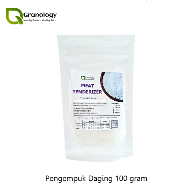

Meat Tenderizer / Pengempuk Daging (100 gram) by Granology