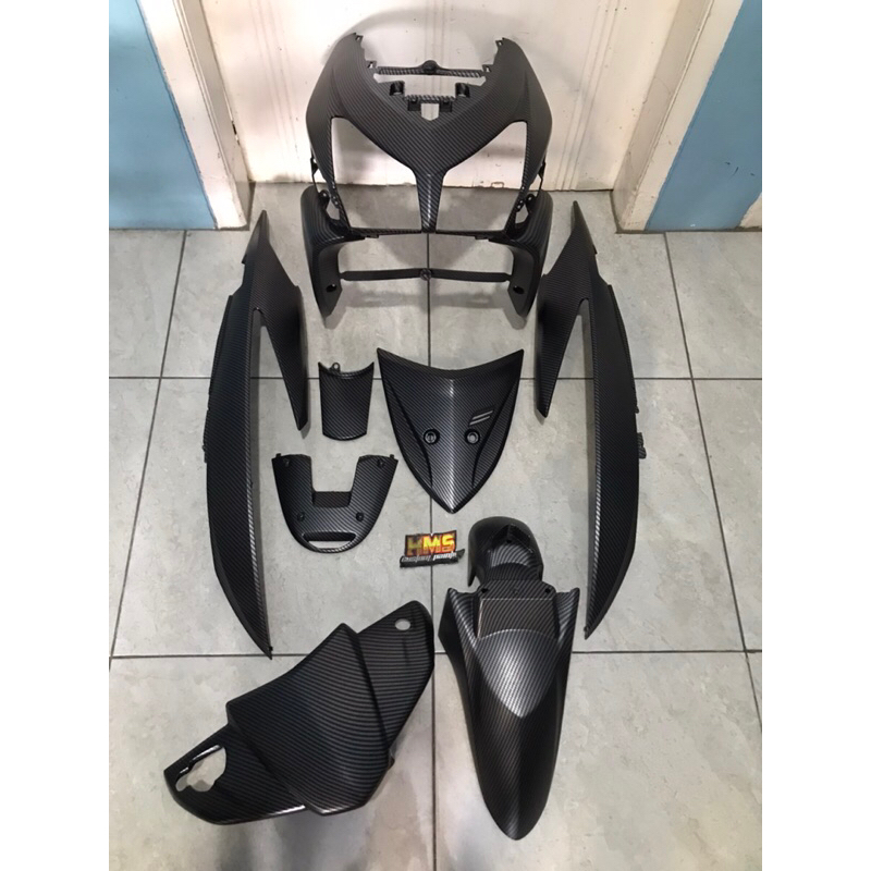 Paketan Body Halus Honda Vario110 Karbu lama full carbon