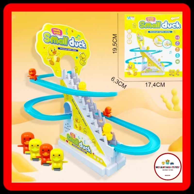 mainan bebek naik tangga mainan bebek prosotan