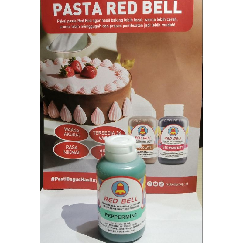 

Red Bell / Redbell Pasta Makanan (New)) Varian 55ml Termurah