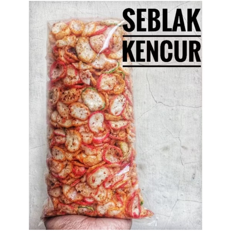 

KERUPUK SEBLAK PEDAS GURIH AROMA KENCUR 250gram, 500 gram, 1kg, 2kg