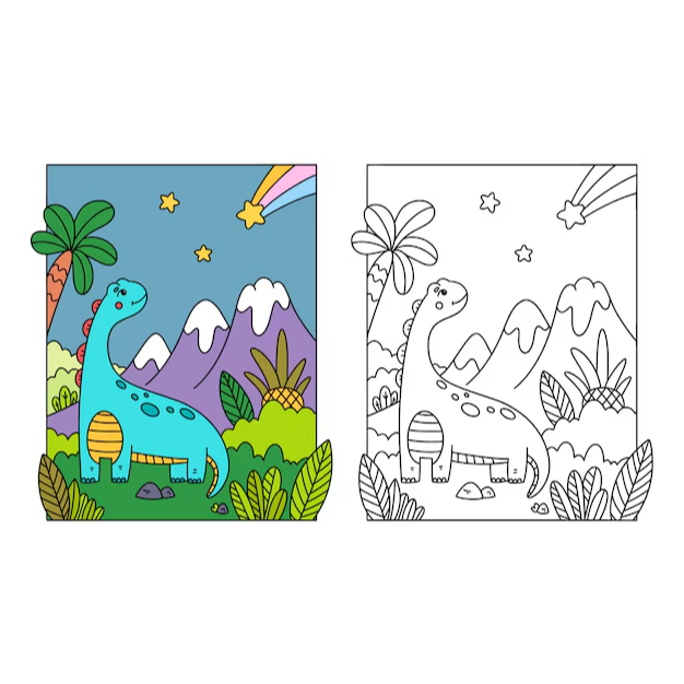 Gambar mewarnai untuk anak-anak
