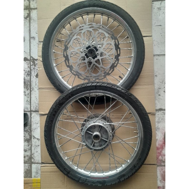 veleg satria fu 2013/2014 pnp sonic 150 r jari jari tinggal pasang