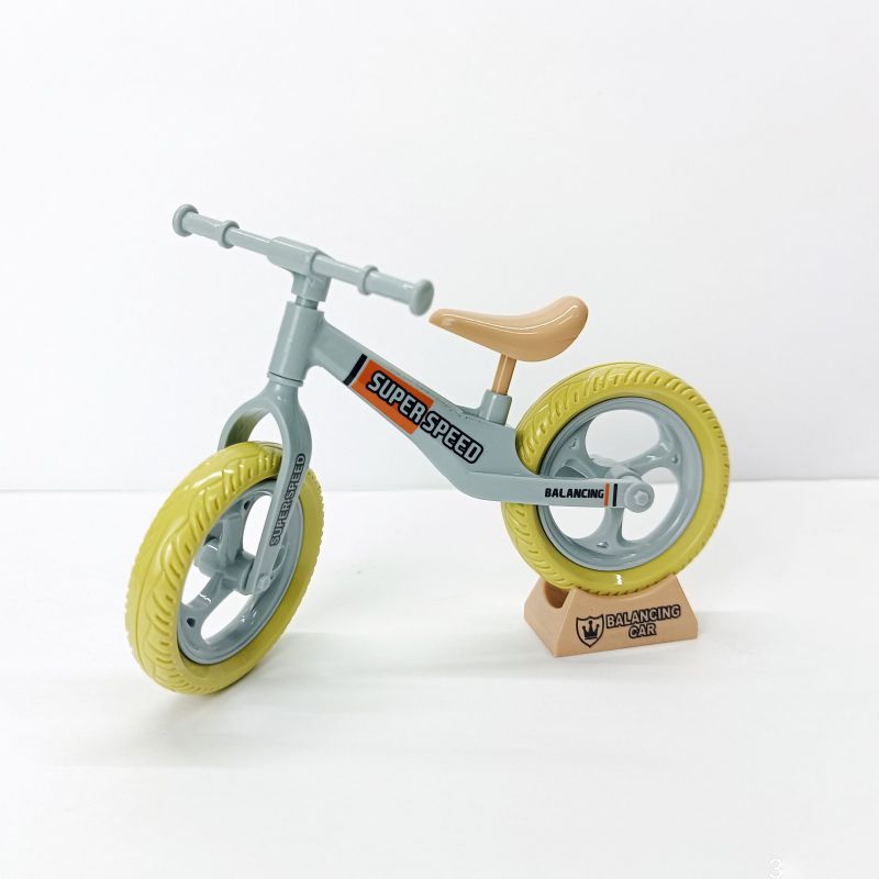 Diy Puzzle Merakit Balance Bike Merakit Sepeda Keseimbangan Untuk Mainan Atau Hiasan Meja Belajar