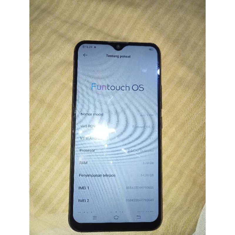 Vivo y12 Second Batangan