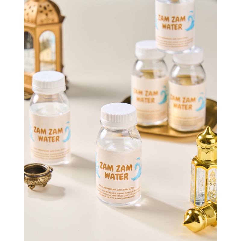 

Air Zam-Zam Original | Botol 60ml | Sticker | Oleh-oleh haji dan umroh | Hadiah dari tanah suci | Mekkah | Madinah