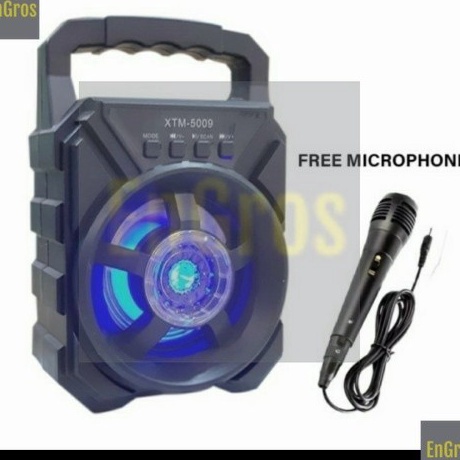 Spesial Update  XTM59 Speaker Bluetooth 3inch Bonus Mic Karaoke Wireles Speker 3 inch Bluetooth XTM5