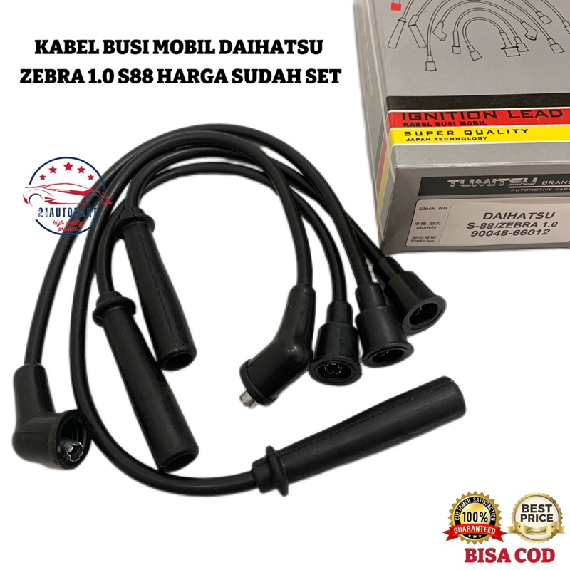 Kabel Busi Mobil Daihatsu Zebra 1.0 S88 Harga Sudah SET