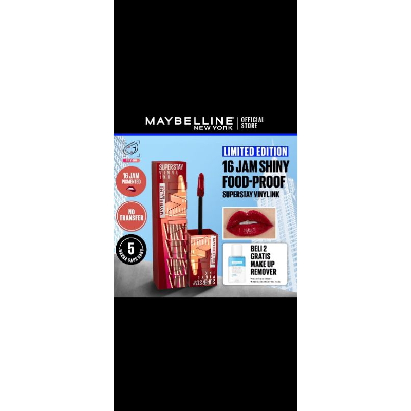 lipstik Maybelline superstay vinylink