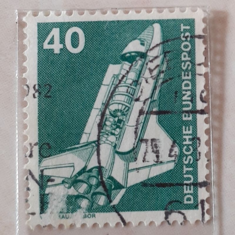 

(J1) Perangko Jerman Industry and Technology Definitives 1975-1982 (Space Laboratory (Spacelab)) Tahun 1975