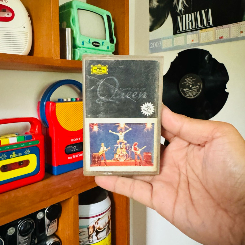 Kaset Pita / Tape / Walkman The Best Of Queen Original 100% Berfungsi / Tested Indonesia Luar Campur
