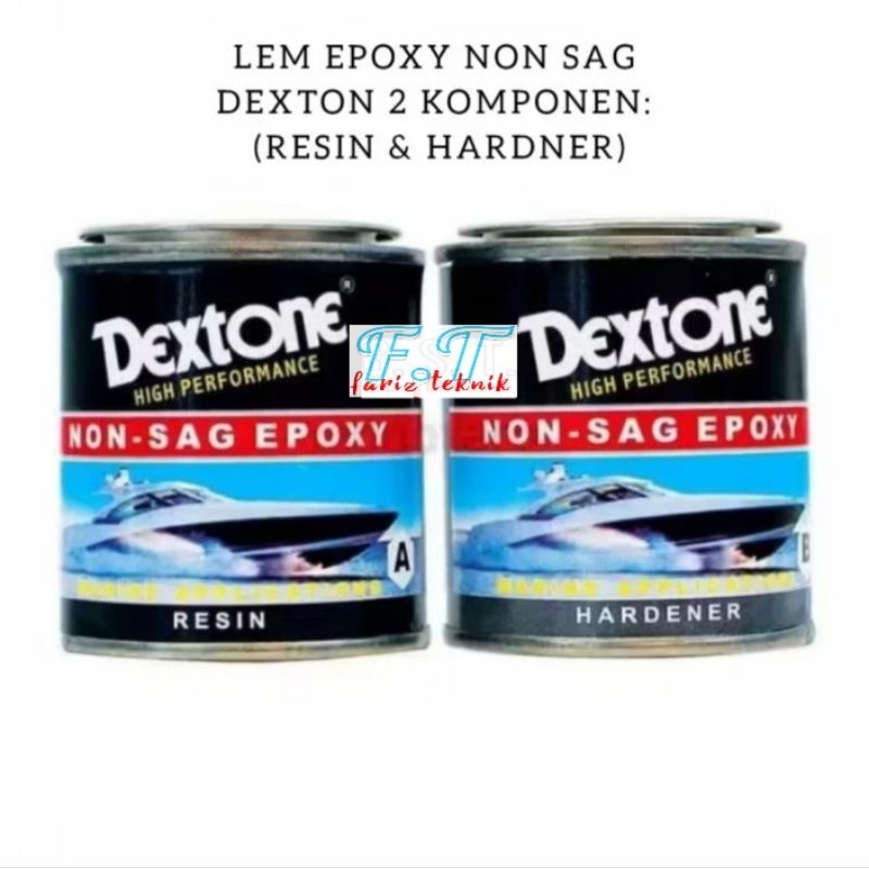 DEXTON LEM EPOXY NON SAG 2 KOMPONEN LEM KAPAL DEXTON NON-SAG EPOXY