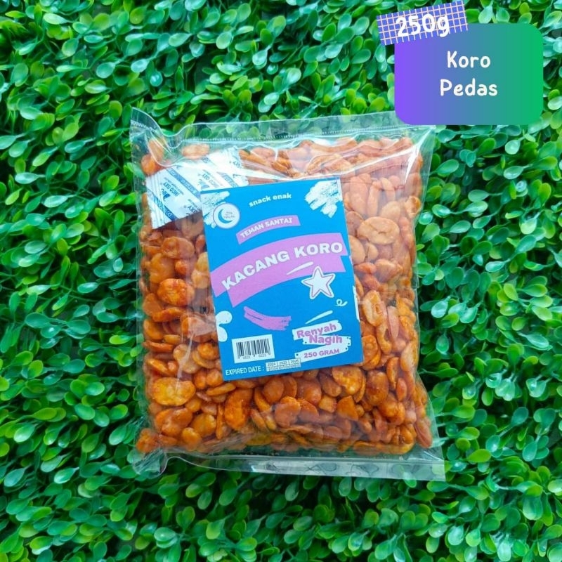 

SNACK ENACK - KACANG KORO 250GR cemilan murah jajan enak