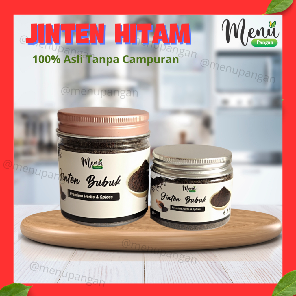 

Jinten Hitam Habbatussauda Bubuk Asli Tanpa Campuran - Herbal Alami untuk Kesehatan & Imunitas - Rempah Rimpang Bumbu Dapur Bubuk