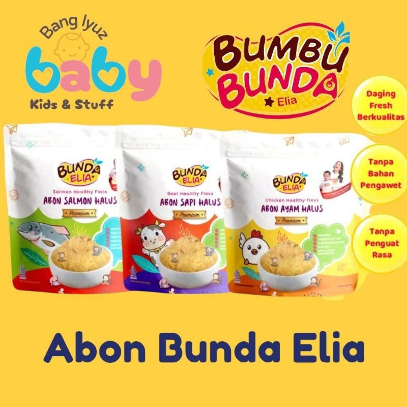 

Bumbu Bunda Elia Abon Sapi / Abon Ayam L Abon Salmon 45gram