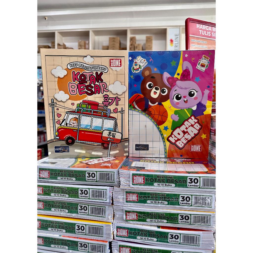 

(PAK) BUKU TULIS STRIMIN BEST ONE BESAR/ BUKU STRIMIN BEST ONE / BUKU KOTAK