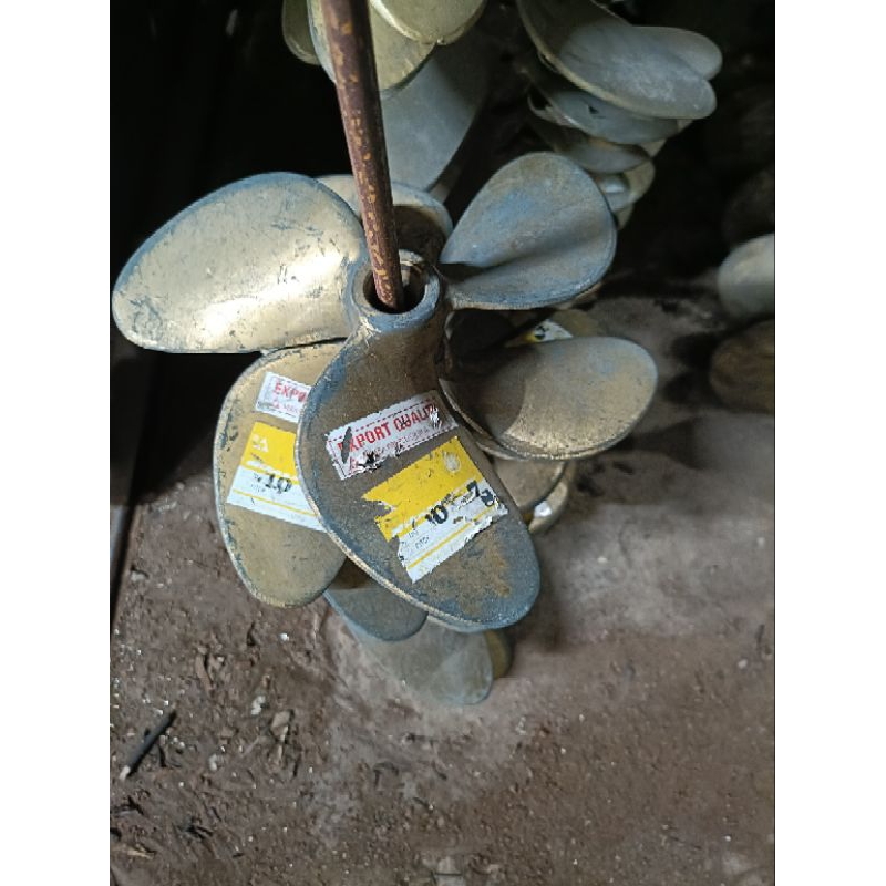 Kipas Kapal MIKASA - Propeller 10 Bawal - 10 Bulet