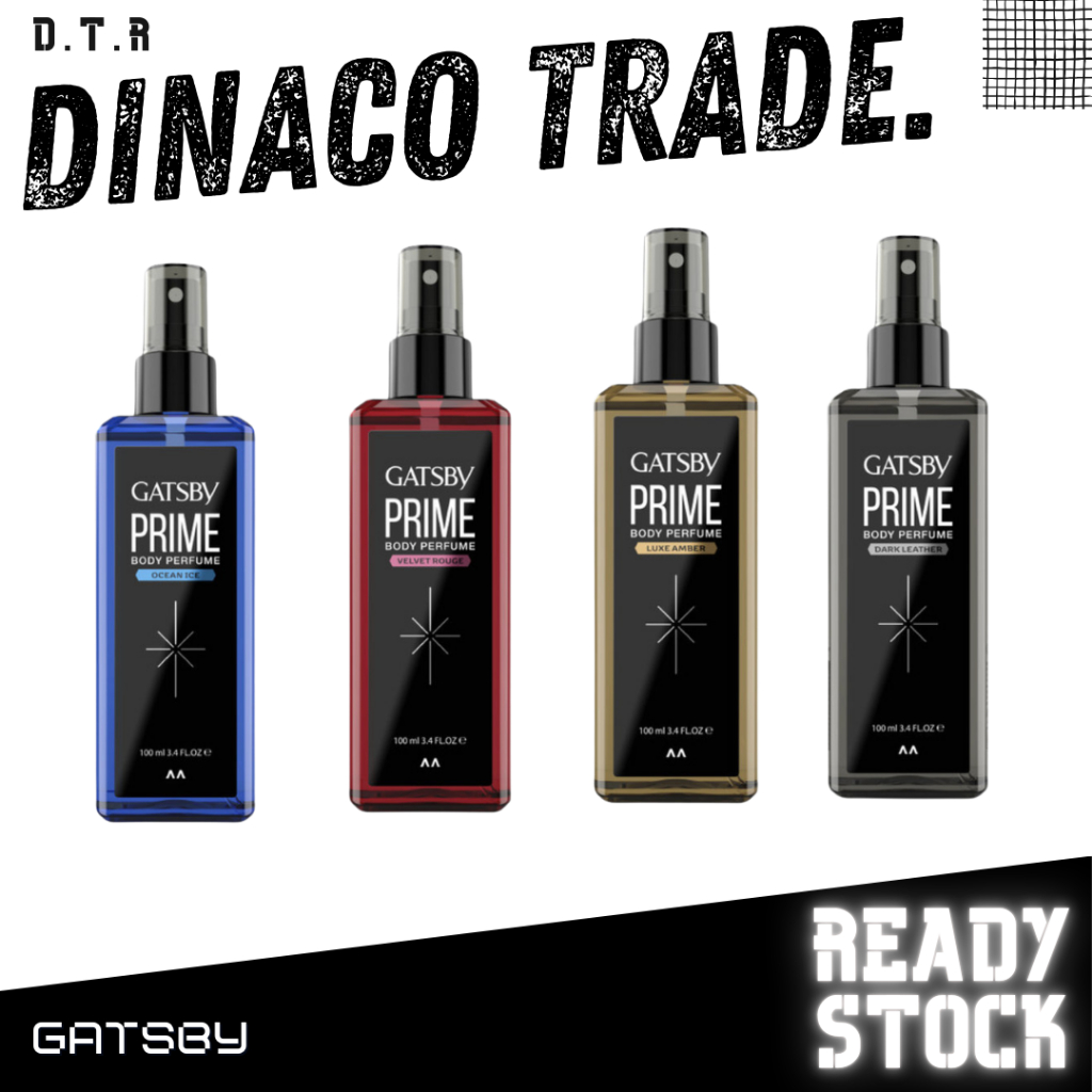 GATSBY Prime Body Perfume Spray / Cologne / Parfum Pria