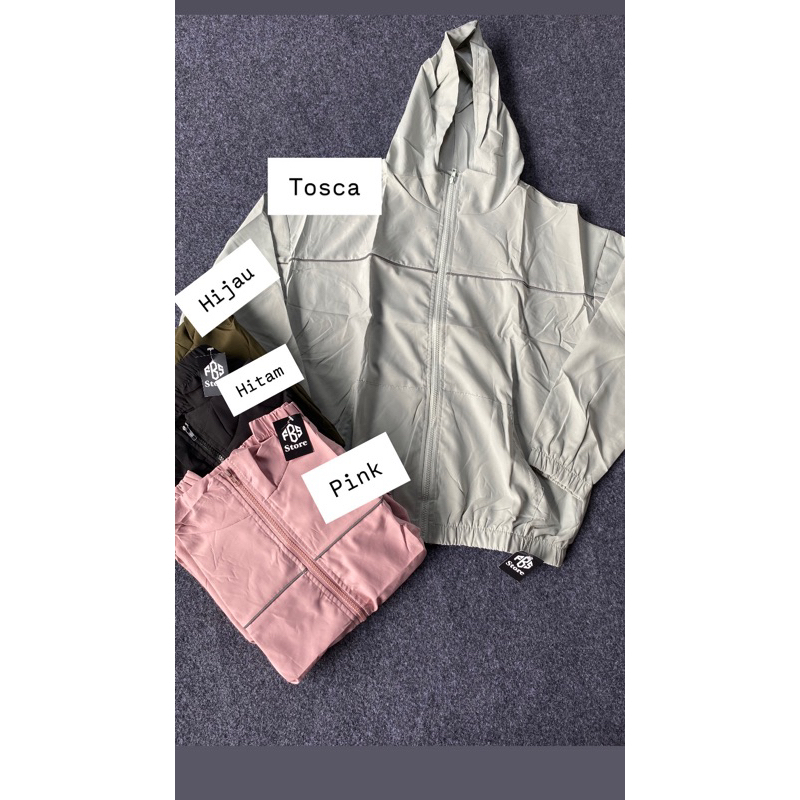 Jacket Parasut || Parasut Premium