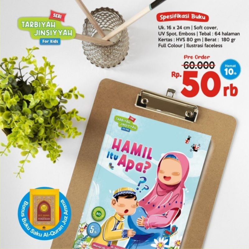 Ready Seri Terbaru Tarbiyah Jinsiyah For Kids Hamil Itu Apa? As-salam Kids -Gratis Al-Qur'an Juz Amm