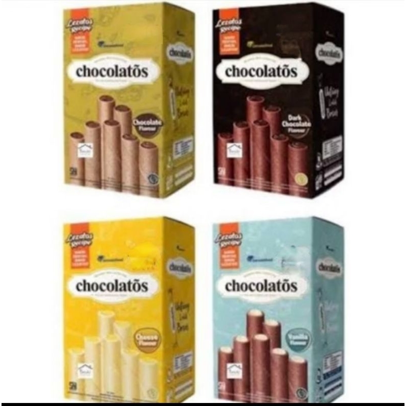 

chocolatos wafer roll 14g