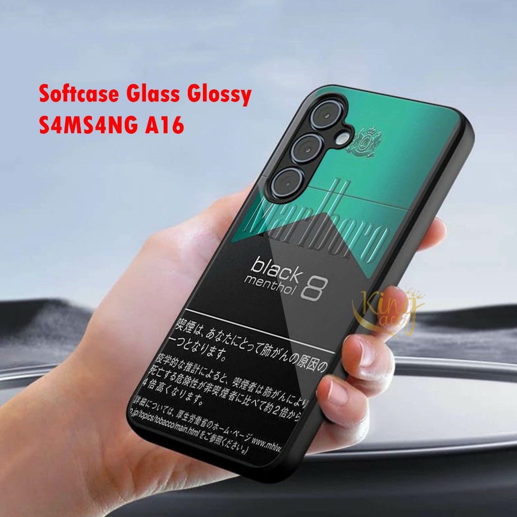 Casing Hp Samsung A16 2024 Softcase Glass Glossy Samsung A16 2024 Case Hp Samsung A16 2024- K10