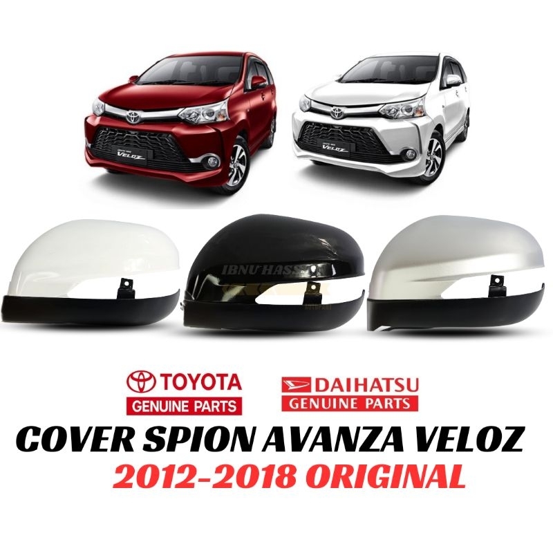 Cover Tutup Spion Avanza Veloz Original 2012 2013 2014 2015 2016 2017 2018 / tutup spion Avanza Velo