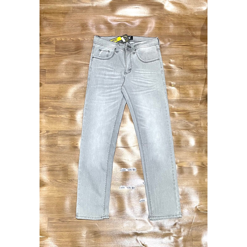 JEANS LIGHT GREY/JEANS ABU TERANG SLIMFIT