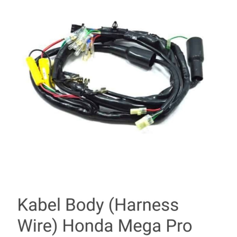 Harness Wire Kabel Body MegaPro Lama 2005-2006 Engkol GL Pro Neotech 32100-KEH-930 Ori Honda Genuine