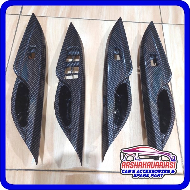 Panelwood Panel Wood Panel Door Trim Toyota Avanza Veloz, Daihatsu Xenia Built up Stir Kiri LHD 2012