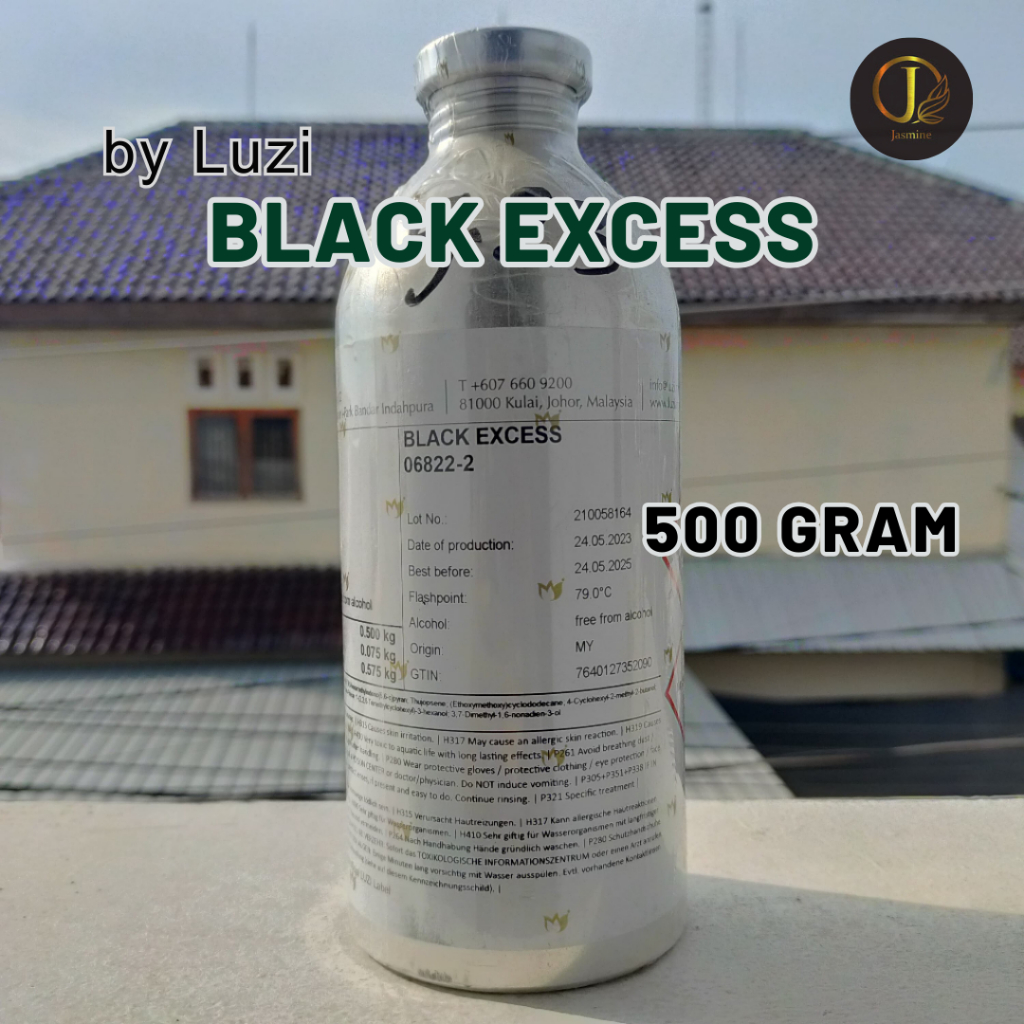 bibit parfum luzi black excess searah Black xs black exces Inspired  Pacorabanne Black XS BY LUZI 50