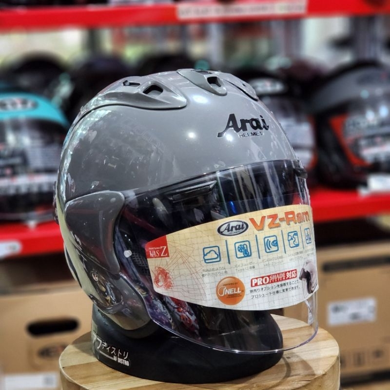 Helm VZ ram premium grey glossy modern grey not TSR scott ram4 ram5