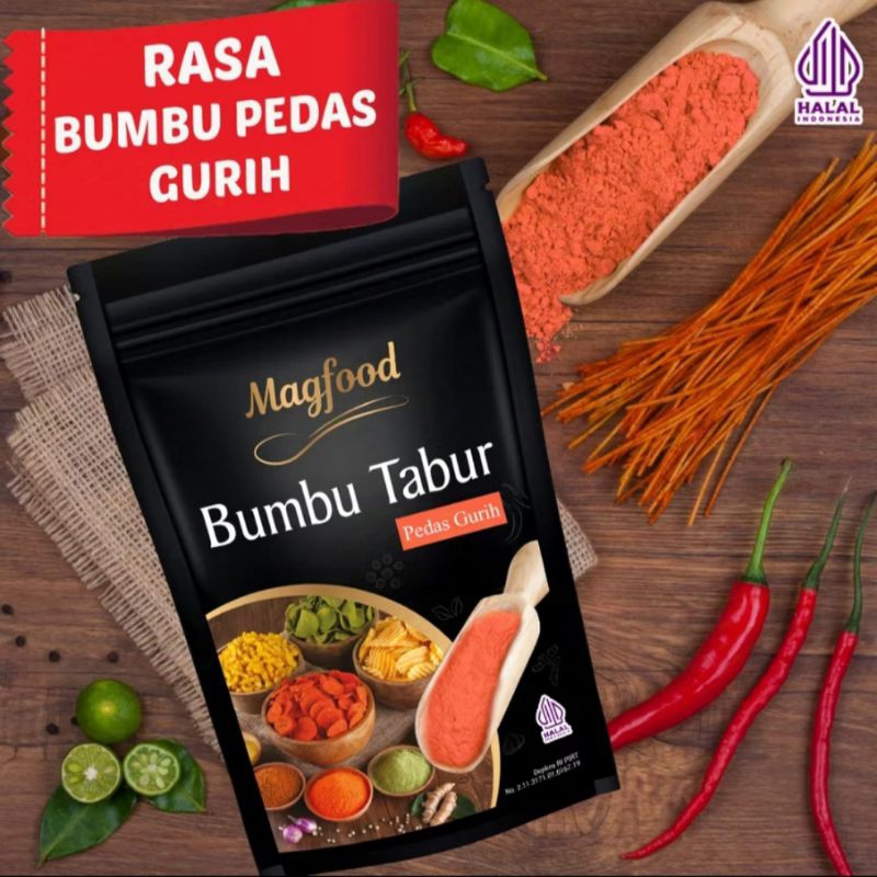 

MAGFOOD BUMBU TABUR PEDAS GURIH 500 GRAM